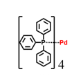 Tetrakis(triphenylphosphine)palladium CAS 14221-01-3